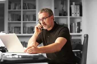 Broker on a call