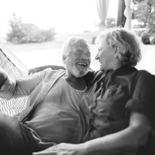 Couple on hammock