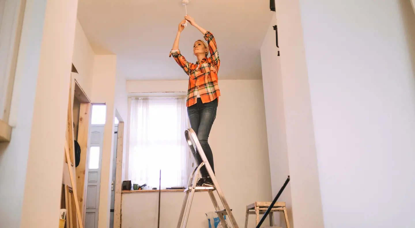 Landlord maintaining rental property